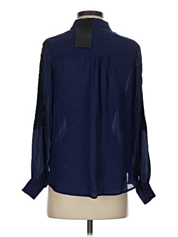 Nonoo Long Sleeve Silk Top (view 2)