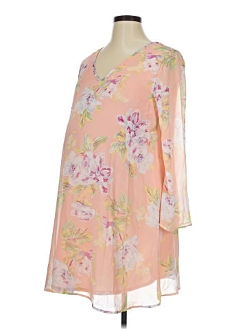 Pink Blush Cocktail Dress (view 1)