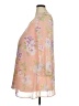 Pink Blush 100% Polyester Floral Pink Cocktail Dress Size XL - photo 5