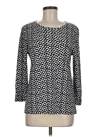 Chico's 3/4 Sleeve T-Shirt (view 1)