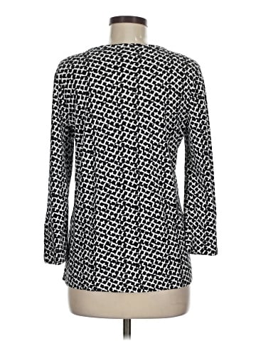 Chico's 3/4 Sleeve T-Shirt (view 2)