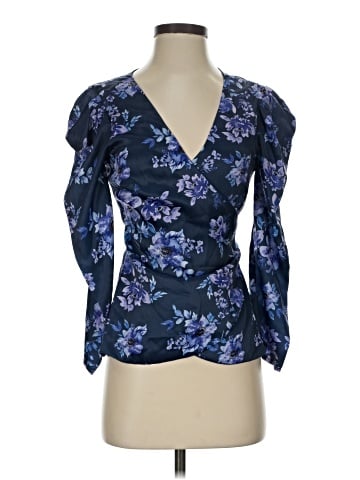 Majorelle 3/4 Sleeve Blouse (view 1)