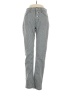 Joie Chevron-herringbone Gray Jeans Size 24 waist - photo 1