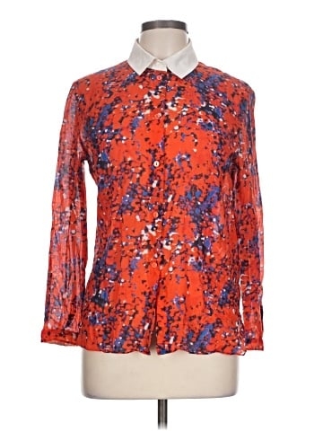 Carven Long Sleeve Blouse (view 1)