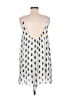 Zara 100% Polyester White Casual Dress Size M - photo 2