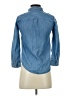 Gap 100% Lyocell Blue Long Sleeve Button-Down Shirt Size M (kids) - photo 2