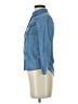 Gap 100% Lyocell Blue Long Sleeve Button-Down Shirt Size M (kids) - photo 5