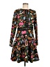 Alexia Admor Print Black Casual Dress Size 8 - photo 1