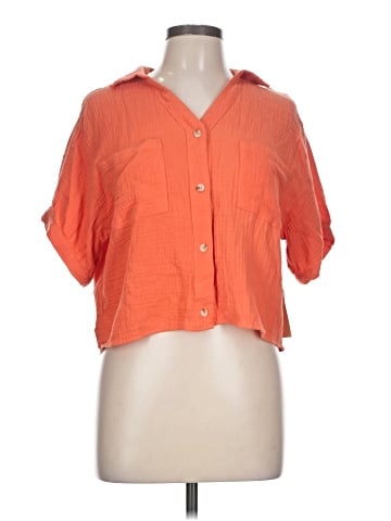 Love Notes Short Sleeve Blouse (view 1)