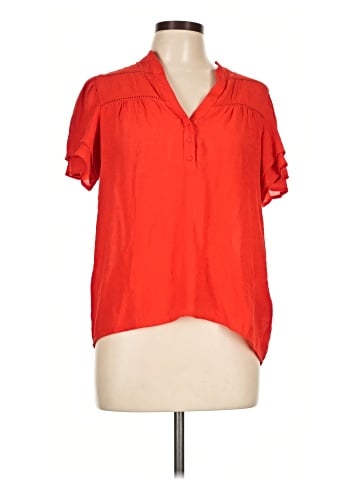 NANETTE Nanette Lepore Short Sleeve Blouse (view 1)