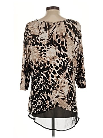 Christopher & Banks 3/4 Sleeve Blouse (view 2)