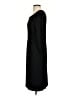 Talbots Solid Black Casual Dress Size 4 - photo 5