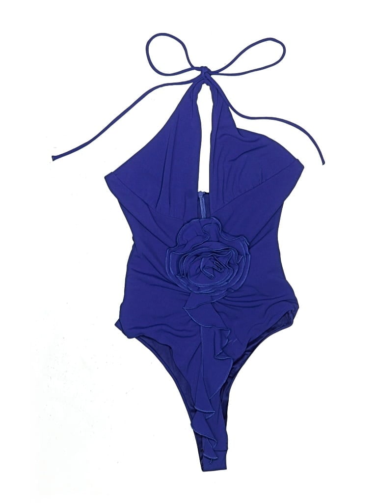 Pre-owned Zara Bodysuit In Blue