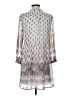 Entro 100% Polyester Paisley Gray Casual Dress Size S - photo 2