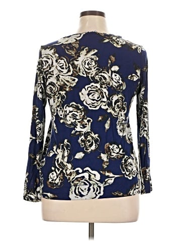 Simply Vera Vera Wang 3/4 Sleeve T-Shirt (view 2)