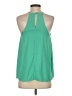 Everly 100% Polyester Green Sleeveless Blouse Size S - photo 2