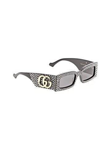 Gucci GG1425S Crystal Black Marmont Sunglasses  (view 1)