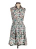 Cacharel Floral Gray Cocktail Dress Size XS (estimated) - photo 1