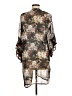 Mudd 100% Polyester Black Kimono One size - photo 2