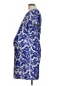 Pink Blush Paisley Blue Cocktail Dress Size L - photo 5
