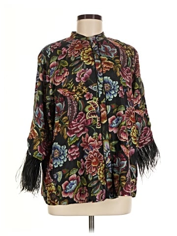 Johnny Was 3/4 Sleeve Blouse (view 1)