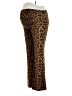 Maternity Animal Print Brown Casual Pants Size XL Maternity - photo 1