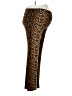 Maternity Animal Print Brown Casual Pants Size XL Maternity - photo 4