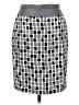 Baraschi 100% Polyester Graphic Silver Casual Skirt Size 0 - photo 1