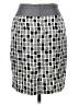 Baraschi 100% Polyester Graphic Silver Casual Skirt Size 0 - photo 2