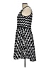 Studio Y Chevron-herringbone Black Casual Dress Size L - photo 5