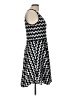 Studio Y Chevron-herringbone Black Casual Dress Size L - photo 4