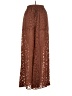 H&M 100% Polyester Brown Casual Pants Size 2 - photo 1