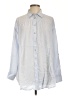 Express Color Block Silver Long Sleeve Button-Down Shirt Size L - photo 1