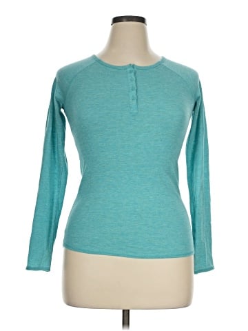 Cherokee Long Sleeve Henley (view 1)