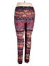 Lularoe Print Red Leggings Size 1X (Tall & Curvy) - photo 2
