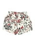 Adidas 100% Recycled Polyester Print Ivory Shorts Size 14 - photo 1