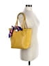 Anne Klein 100% Leather Solid Yellow Leather Tote One size - photo 2