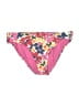 Roxy Floral Pink Swimsuit Bottoms Size S - photo 1