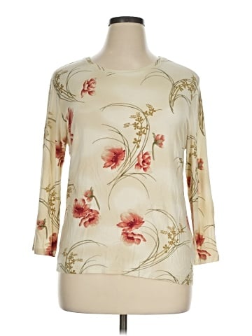 Havana Jack's Cafe 3/4 Sleeve Blouse (view 1)