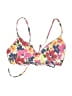 Roxy Floral Pink Swimsuit Top Size S - photo 1