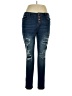No Boundaries Solid Blue Jeans Size 17 - photo 1