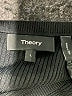 Theory 100% Polyester Solid Black Casual Dress Size L - photo 7