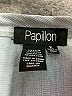 Papillon Gray 3/4 Sleeve Blouse Size XL - photo 7