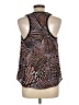 Just Fab 100% Polyester Black Sleeveless Blouse Size L - photo 2