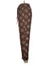 H&M L.O.G.G. 100% Polyester Print Brown Casual Pants Size 2 - photo 5