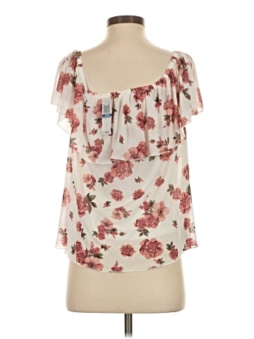 Ultra Flirt Short Sleeve Blouse (view 2)