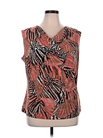 Roz & Ali Sleeveless Blouse (view 1)