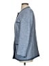 J. McLaughlin 100% Cotton Blue Coat Size S - photo 5