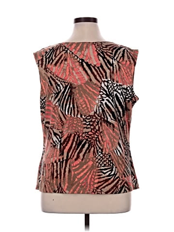 Roz & Ali Sleeveless Blouse (view 2)