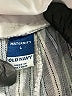 Old Navy - Maternity Stripes Gray Blue Linen Pants Size L - photo 3